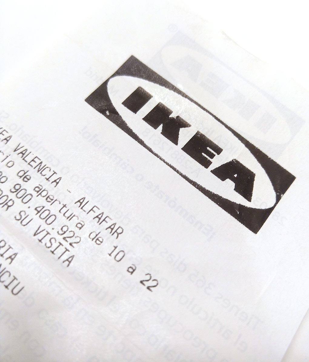 Logo Monocromatico en tickets