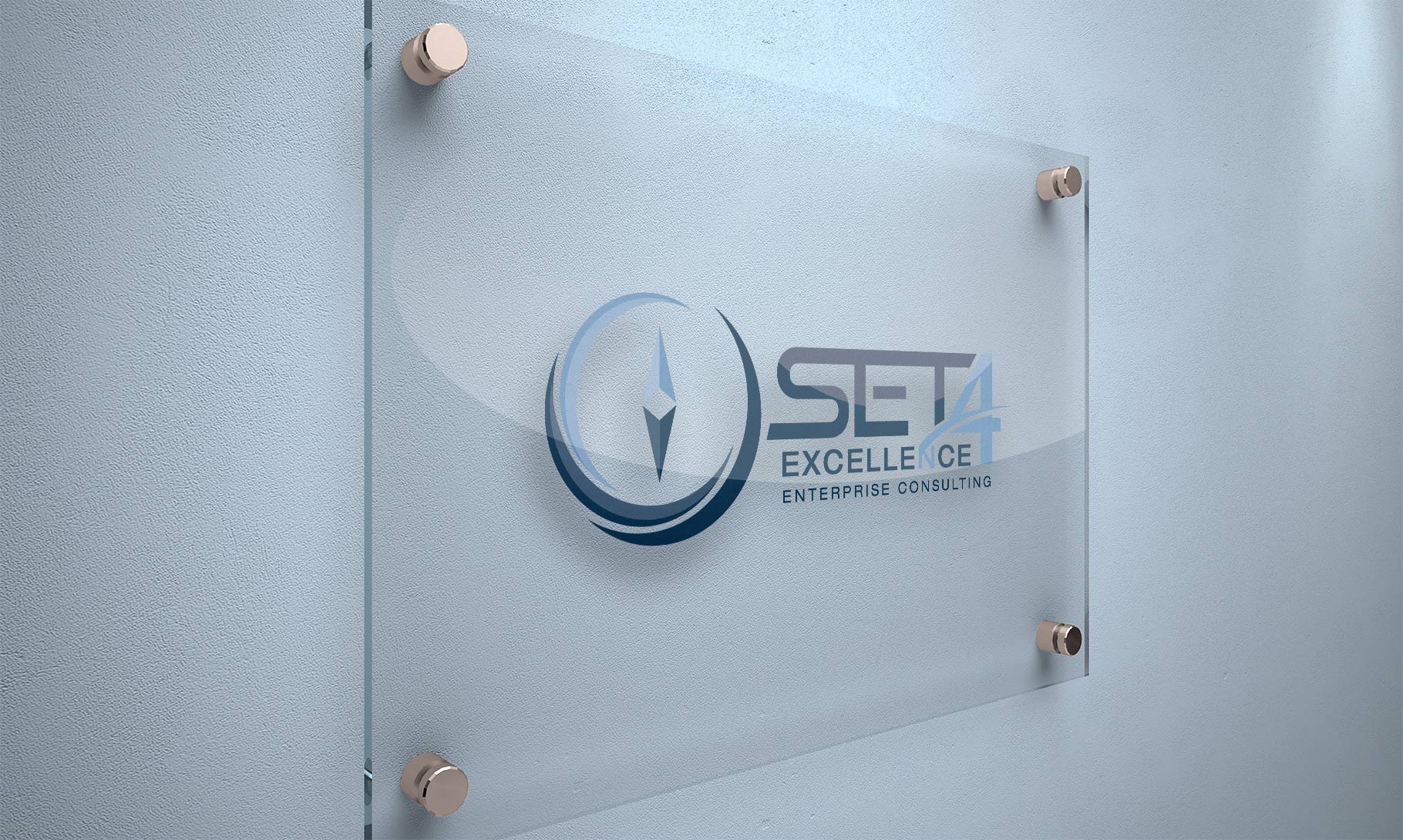 Diseño logotipo Set 4 Excellence